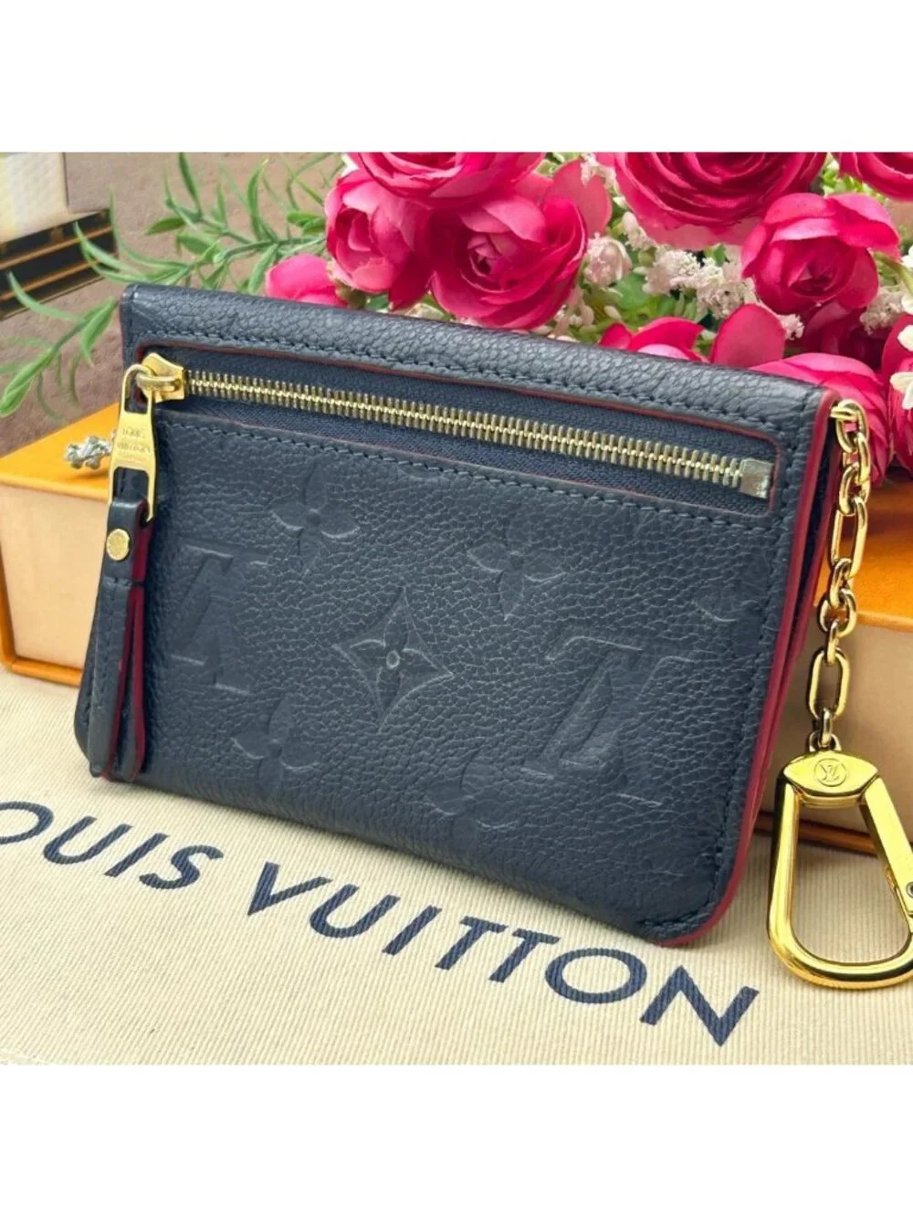 Louis Vuitton Empreinte Pochette Cles Coin Purse